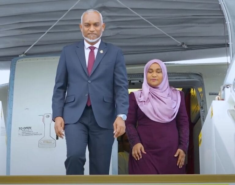 އިންޑިޔާއަށް ކުރެއްވި ފުރަމާނަ ދަތުރު ފުޅަށްފަހު ރައީސް ޑރ. މުހައްމަދު މުއިއްޒު މާލެ ވަޑައިގަތުން