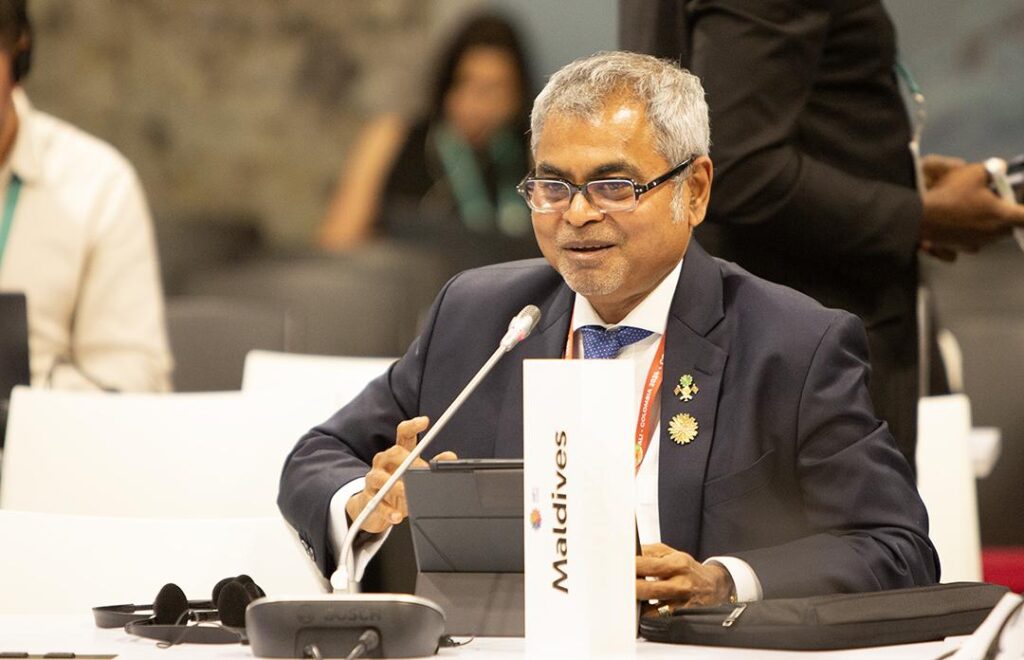 Thoriq Ibrahim, Minister Of Climate Change, Environment And Energy, Maldives Financial System Reform 29 Oct 2024