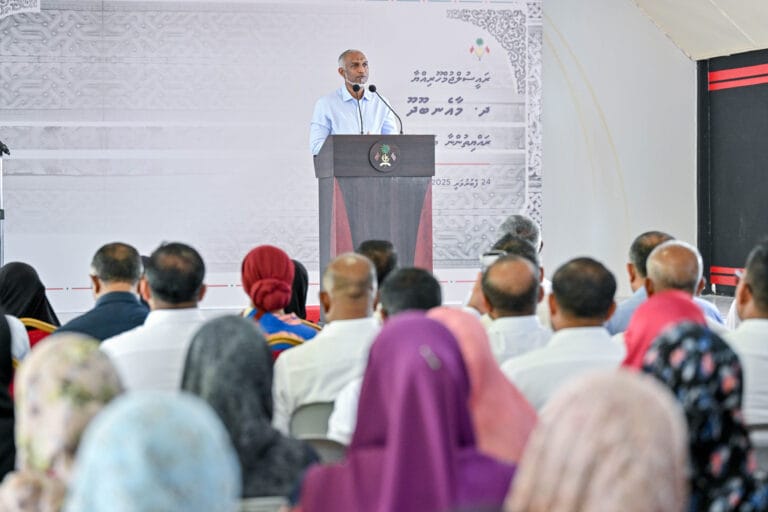 މާއެނބޫދޫ ގައި 32 ހެކްޓަރުގެ ބިން ހިއްކަން ނިންމަވައިފި