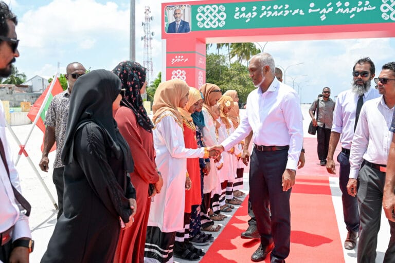 އަންހެނުންގެ ދައުރާއި ވާގިވެރިކަން ނެތި އެއްވެސް ޤައުމެއް އަދި ވަޠަނެއް ދެމި ނޯންނާނެ: ރައީސް