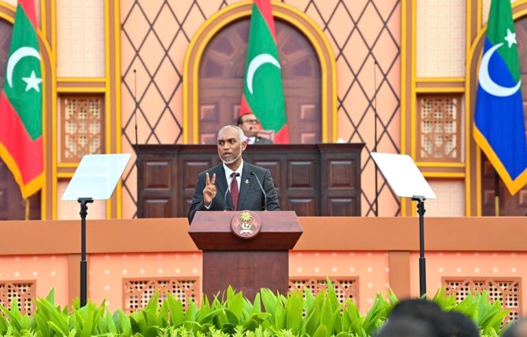 ރައީސް މުޢިއްޒު މާދަމާ ރިޔާސީ ބަޔާން އިއްވަވާނެ
