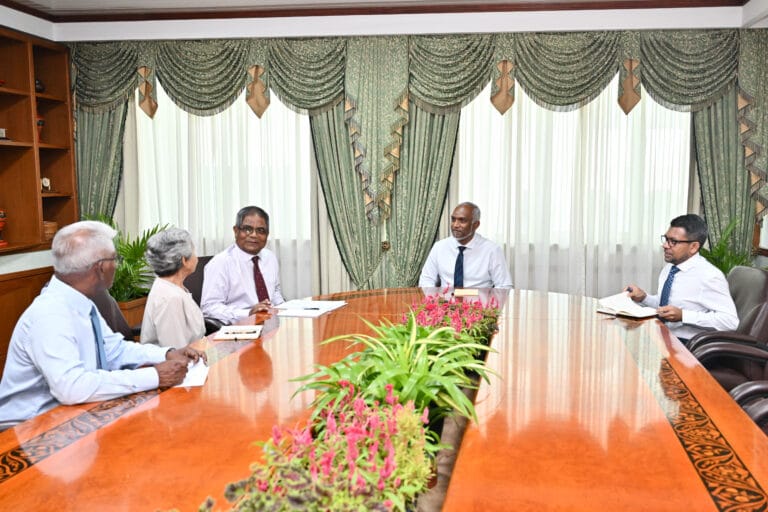 އިސްރަށްވެހިންގެ ޖަމިއްޔާއާ ރައީސް ބައްދަލުކުރައްވައިފި