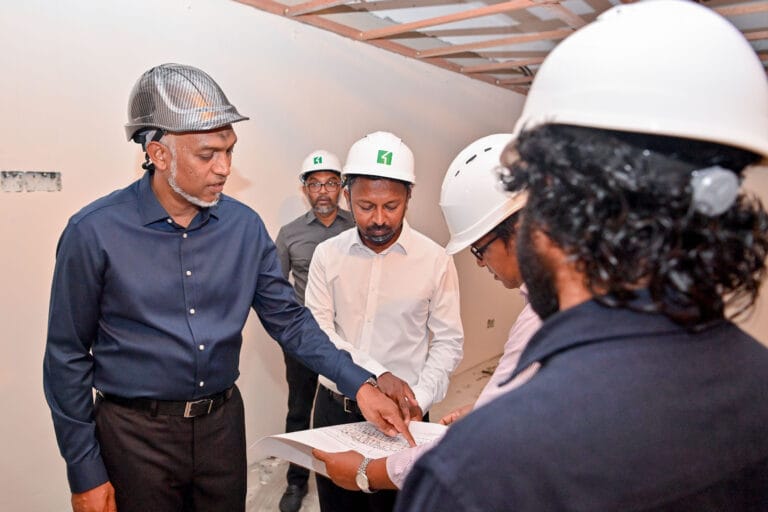 ކްރިމިނަލް ކޯޓާއި ޑްރަގު ކޯޓު ހިންގުމަށް ހަދާ އިމާރާތް ރައީސް ބައްލަވާލައްވައިފި