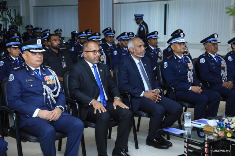 ފުލުހުންގެ އަހަރީ ދުވަހުގެ ތަހުނިޔާ ރައީސް ފޮނުއްވައިފި