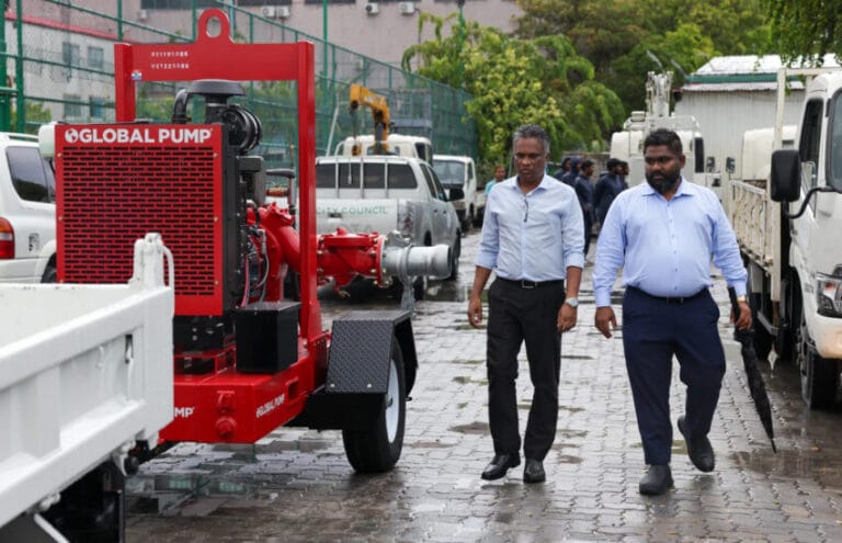މާލޭގައި ފެންހިންދަން އިތުރު ދެ ޕަމްޕު ގެންނަނީ