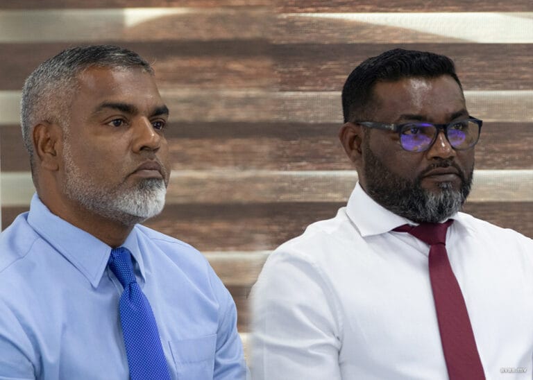 ހައި ކޯޓުގެ އިސްފަނޑިޔާރުކަމަށް ދެ ފަނޑިޔާރުން ކުރިމަތިލައްވައިފި