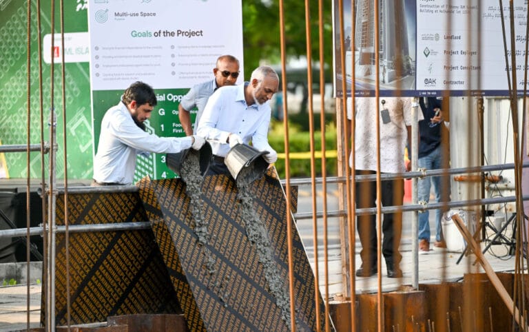 “ސަނާބިލް” ގެ ބިންގާ ރައީސް އަޅުއްވައިދެއްވައިފި