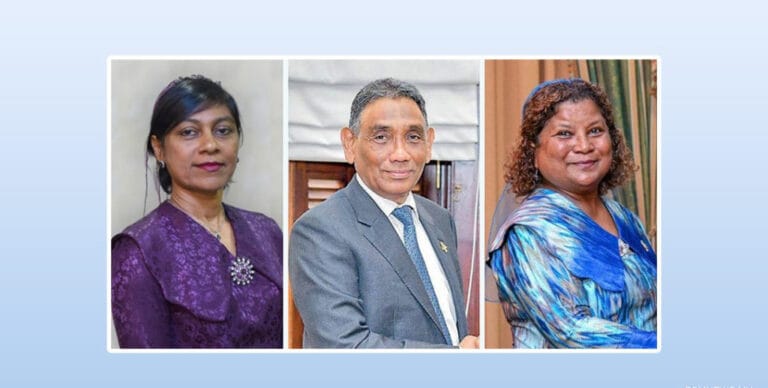 ސްވިޑަން، ސީޝެލްސް އަދި އޮސްޓްރިއާއަށް ކަނޑައެޅުއްވި ސަފީރުންނަށް ރުހުންދީފި