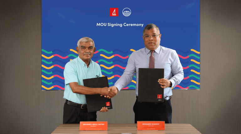 ގައުމީ ސްވިމިންގ ޓީމުގެ ހުނަރު ތަރައްގީ ކުރަން ބީއެމްއެލް އިން އެހީވަނީ
