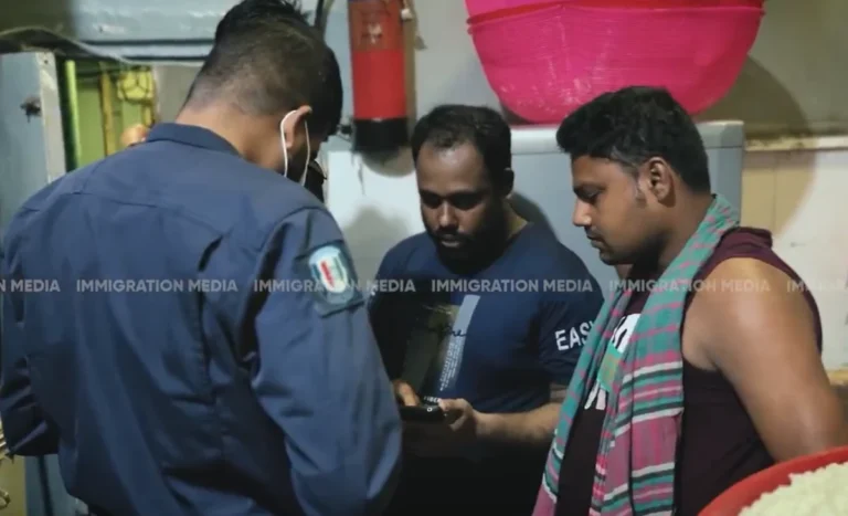 ގަވަޢިދާ ޚިލާފަށް މަސައްކަތް ކުރަމުންދިޔަ 11 ބިދޭސީއެއް އަތުލައިގެންފި