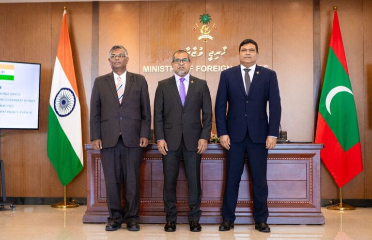 އާރުޓީއެލް ފެރީގެ ހިދުމަތް ފުޅާކުރަން އިންޑިއާއިން 100 މިލިއަން ރުފިޔާގެ ހިލޭ އެހީ ދެނީ