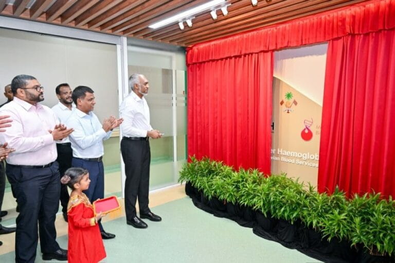 ތެލަސީމިއާ ސެންޓަރު ރަސްމީކޮށް އޮރެންޖް ހިޔާއަށް ބަދަލުކޮށްފި