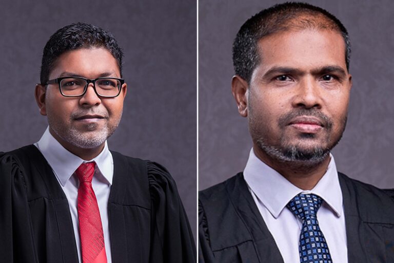 ސުޕްރީމް ކޯޓުގެ ފަނޑިޔާރު ކަމަށް ހަމީދާއި ސަލީމް އައްޔަންކުރަން ލަފާދެނީ