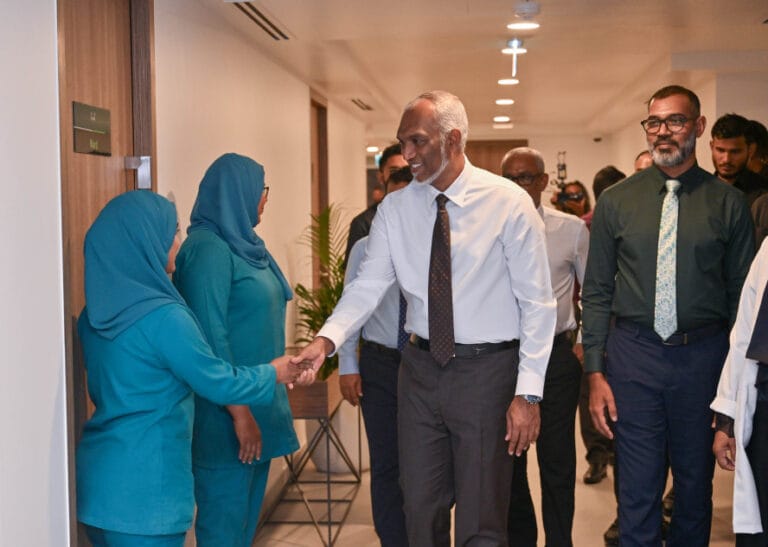 ބަލިމީހާއަށް ނަރުހުންކޮށްދެނީ ވަރަށް އަގުހުރި ޚިދުމަތެއް: ރައީސް