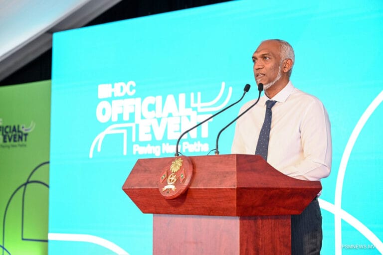ފައިނޭޝަލް ކެޕިޓަލެއްގެ ގޮތުގައި ހުޅުމާލެ ބައްޓަން ކުރުމަށް މާސްޓަރ ޕްލޭނުން މަގުފަހިވެގެންދާނެ: ރައީސް