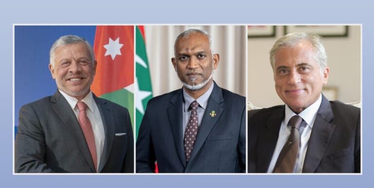 އުރުދުންގެ މިނިވަންދުވަހުގެ ތަހުނިޔާ ރައީސުލްޖުމްހޫރިއްޔާ ފޮނުއްވައިފި