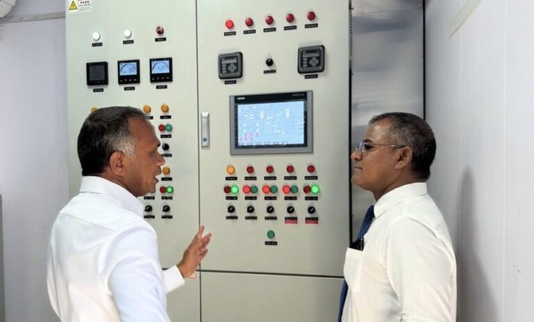 ދުވާލަކު 1000 ޓަނުގެ ފެން އުފައްދާ އާރުއޯ ޕްލާންޓެއް ބަހައްޓައިފި