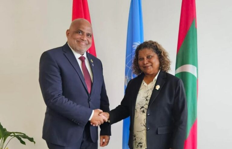 މިނިސްޓަރު ހައިދަރު ޖެނީވާއަށް ކަނޑައެޅިފައިވާ ރާއްޖޭގެ އެމްބެސަޑަރާ ބައްދަލުކުރައްވައިފި