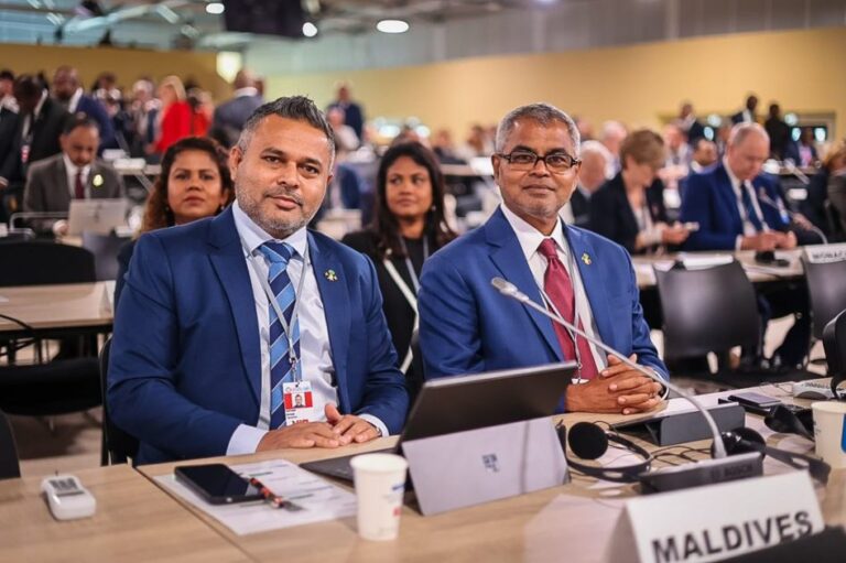 ރާއްޖެއިން ބައިވެރިވި އދ. ގެ ތިންވަނަ އޯޝަން ކޮންފަރެންސް ނިންމާލައިފި