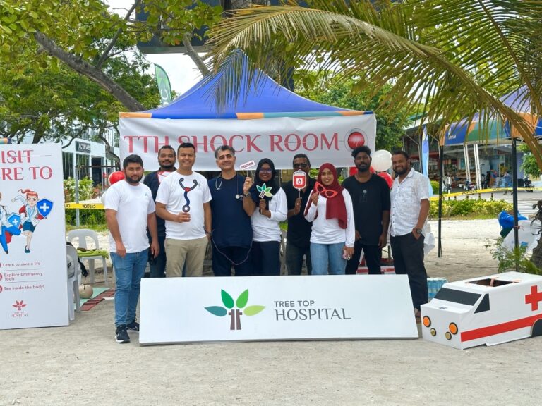 “ވޯލްޑް އެމަރޖަންސީ މެޑިސިން ޑޭ” ފަން ފެއަރ ގައި ޓްރީ ޓޮޕް ހޮސްޕިޓަލުން ބައިވެރިވެއްޖެ