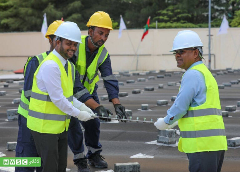 އެމްޑަބްލިއުއެސްސީ އިން ހުޅުމާލޭގައި ޤާއިމުކުރާ ފެން ރައްކާކުރާ ޕްލާންޓު އަންނަ ހަފްތާގައި ބޭނުން ކުރަން ފެށޭނެ: މަޠީން