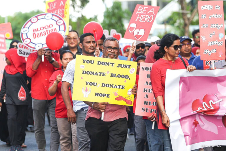 ލޭ ހަދިޔާކުރާމީހުންގެ ދުވަސް ފާހަގަކުރުމަށް ހުޅުމާލޭގައި ހިނގާލުމެއް ބާއްވައިފި