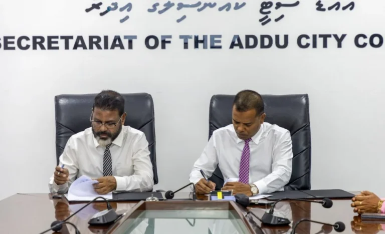 ކަރެކްޝަންސްއާ ގުޅިގެން އައްޑޫ ސިޓީ ކައުންސިލުން ޚާއްޞަ މަސައްކަތްތަކެއް ކުރަނީ