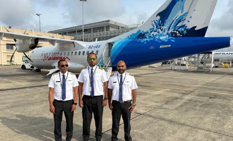 ގައުމީ އެއާލައިންގެ ފަސްވަނަ އޭޓީއާރް ރާއްޖެ އައުމުގެ ދަތުރު ފަށައިފި