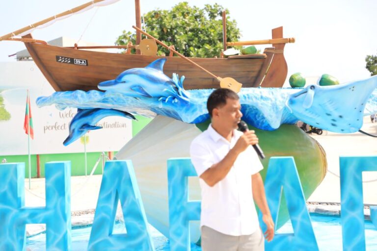 ވަށަފަރުގެ ރަށުރަމްޒެއްގެ ގޮތުގައި ހަދާފާއިވާ މޮނިއުމަންޓް ހުޅުވައިފި