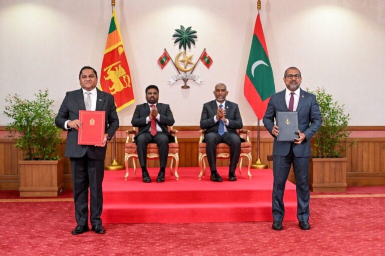 ޖިނާއީ ކުށްތައް ހުއްޓުވަން އެއްބާރުލުން ދިނުމަށް ރާއްޖެ އާއި ސްރީލަންކާއިން ސޮއިކޮށްފި