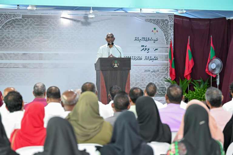 މިލަދޫ މަގު ހެދުމުގެ މަސައްކަތް އަންނަ މަހު ފެށޭނެ: ރައީސް
