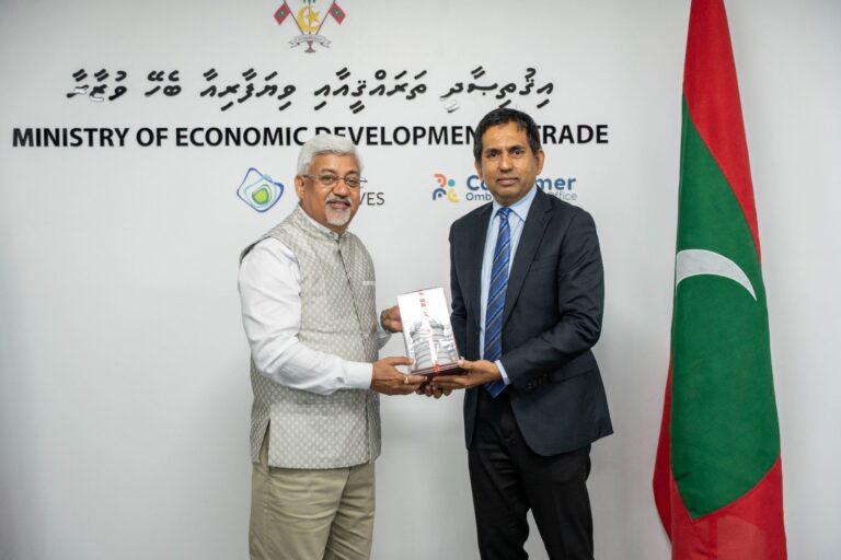 ރާއްޖެއާއި އިންޑިއާއާ ދެމެދު ވިޔަފާރިއާއި އިންވެސްޓްމަންޓު އިތުރަށް ފުޅާކުރަން މަޝްވަރާކޮށްފި