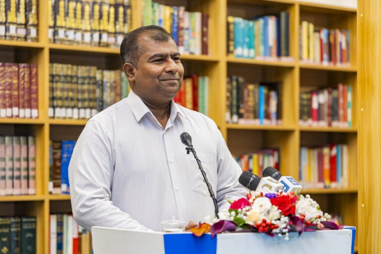 އިސްލާމީ ކުތުުބުޚާނާތައް ބިނާކުރުމަކީ  ދިވެހިންގެ މުސްތަޤުބަލު އާ އުދަރެސްތަކަކަށް ބަދަލުކޮށްލައިދޭނެކަމެއް: އާދަމް ނަސީރު