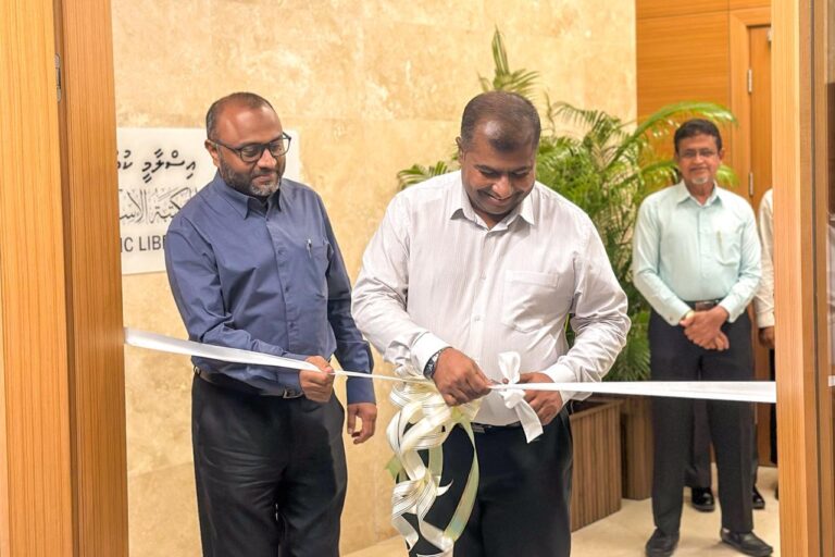 އިސްލާމީ ކުތުބުޚާނާ ރަސްމީކޮށް ހުޅުވައިފި