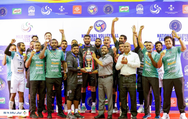 އެޗްޑީސީ ބަލިކޮށް ޤައުމީ ވޮލީބޯޅަ މުބާރާތުގެ ތަށި ސިފައިންގެ ކުލަބުން ފުރަތަމަ ފަހަރަށް މިލުކުކޮއްފި