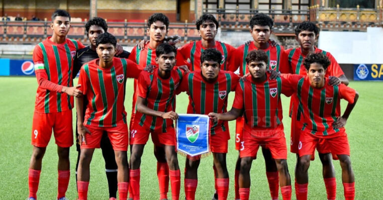 ސްރީ ލަންކާގައި ބޭއްވުމަށް ހަމަޖެހިފައިވާ 17 އަހަރުން ދަށުގެ ސާފް ޗެމްޕިއަންޝިޕުގެ ގްރޫޕް ބީގައި ރާއްޖެ