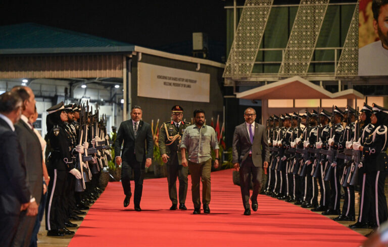 ސްރީލަންކާގެ ރައީސް ރާއްޖެއަށް ކުރެއްވި ފުރަމާނަ ދަތުރުފުޅު ނިންމަވާލައްވައިފި