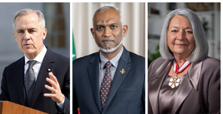 ކެނެޑާގެ ޤައުމީ ދުވަހުގެ ތަހުނިޔާ ރައީސުލްޖުމްހޫރިއްޔާ ފޮނުއްވައިފި