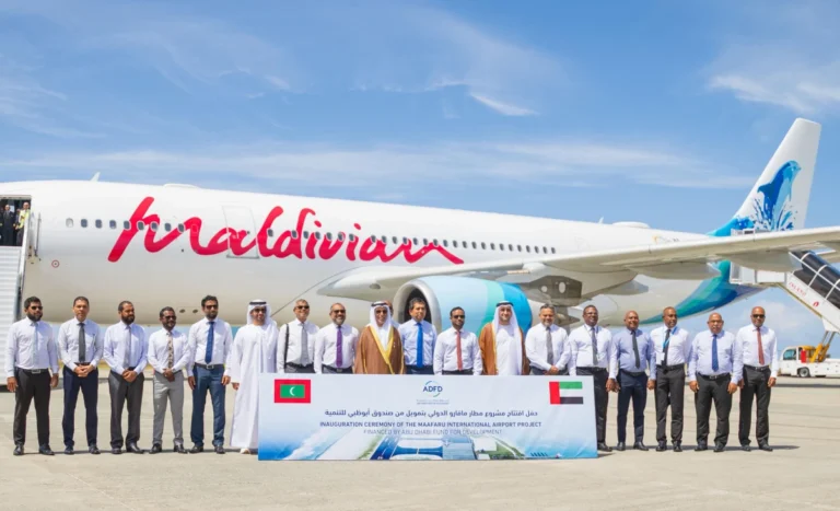 މާފަރު އިންޓަރނޭޝަނަލް އެއާޕޯޓް ތަރައްޤީކޮށް އިފްތިތާޙުކޮށްފި