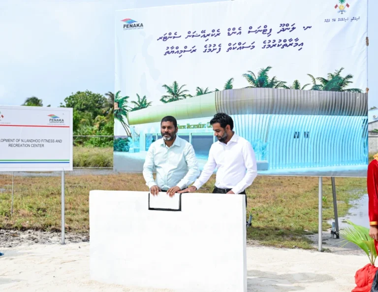 ލަންދޫގެ ފިޓްނަސް އެންޑް ރެކްރިއޭޝަން ސެންޓަރުގެ ބިންގާ އަޅުއްވައިފި