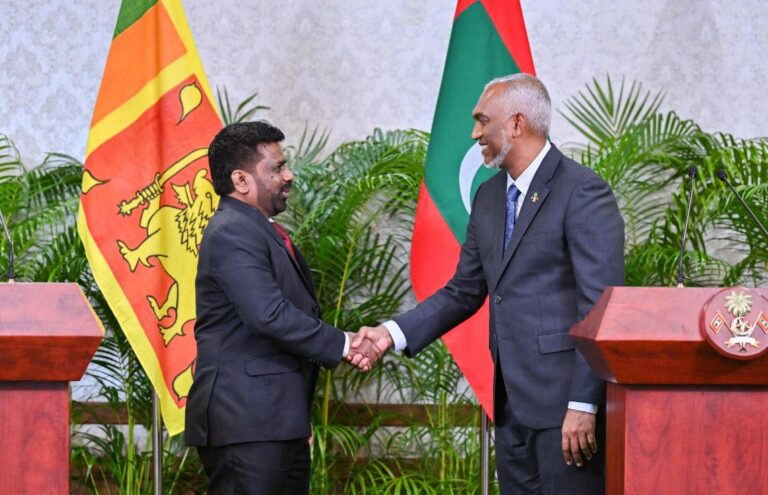 ޚާރިޖީ ދާއިރާގެ މުވައްޒަފުންނަށް ތަމްރީނާއި ހުނަރު ފޯރުކޮށްދިނުމަށް ސްރީލަންކާއާއެކު އެމްއޯޔޫއެއްގައި ސޮއިކޮށްފި