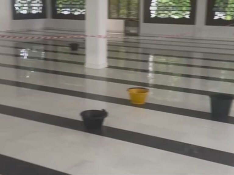 އިސްލާމީ މަރުކަޒުގެ ފުރާޅުން ފެން ލީކުވާތީ މައްސަލަ ހައްލުކުރަނީ 