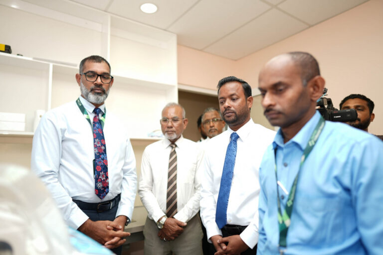 ހުޅުމާލޭ ހޮސްޕިޓަލްގައި އައިނު ފިހާރަ ހުޅުވައިފި