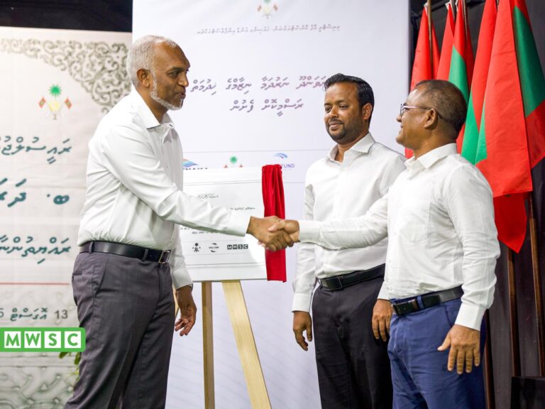 ދަރަވަންދޫގެ ފެނާއި ނަރުދަމާ ރައީސް އިފްތިތާހުކޮށްދެއްވައިފި
