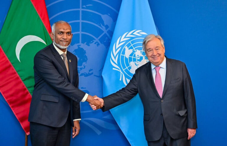 އދ.ގެ ހިއުމަން ރައިޓްސް ކައުންސިލްގެ ނައިބަކަށް ރާއްޖެ އިންތިޚާބުވުމުން ރައީސްގެ މަރުޙަބާ