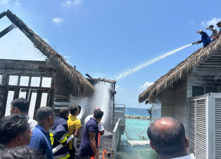 ކުޑަރަށް ރިސޯޓުގައި ރޯވި އަލިފާން ކޮންޓްރޯލްކޮށްފި