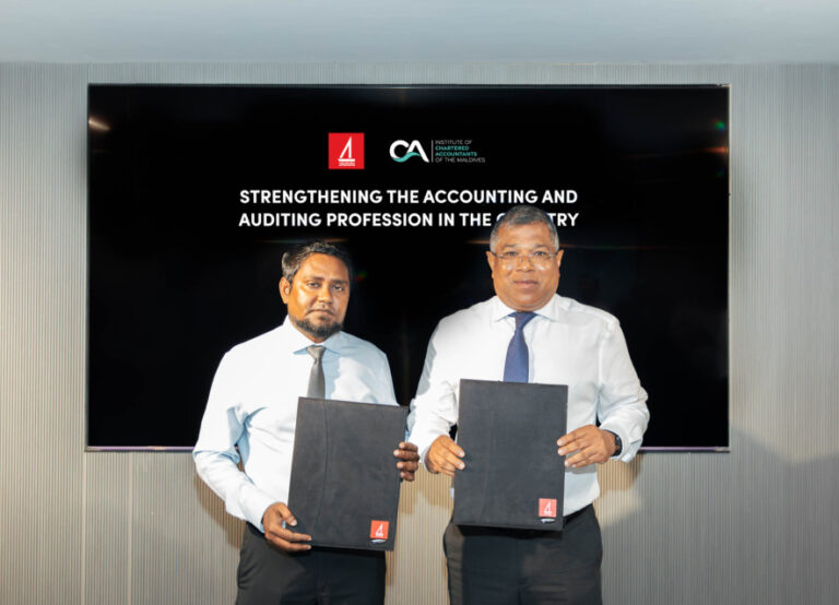 އެކައުންޓިންގ ދާއިރާއިން މީހުން ބިނާކުރުމަށް ސީއޭ މޯލްޑިވްސްއާއި ބީއެމްއެލްއިން އެއްބަސްވުމަކަށް