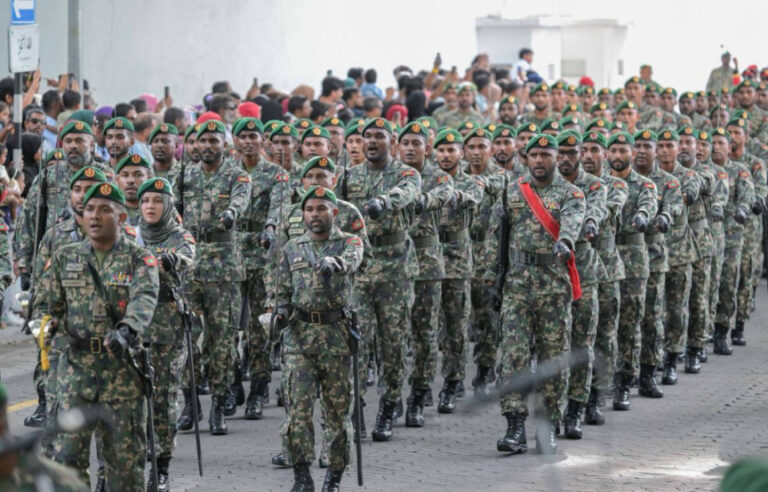 ސިފައިންގެ ޝަރަފުގެ ހިނގާލުން މާދަމާ ހަވީރު މާލޭގައި އޮންނާނެ