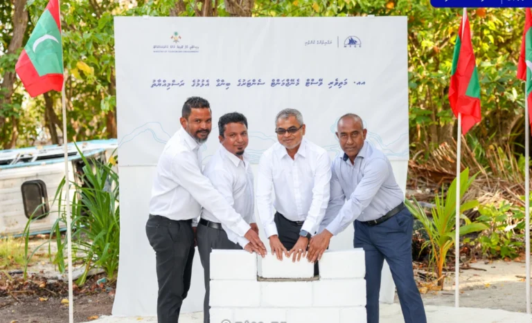 މަތިވެރި ވޭސްޓް މެނޭޖްމަންޓް ސެންޓަރުގެ ބިންގާ އަޅައިފި