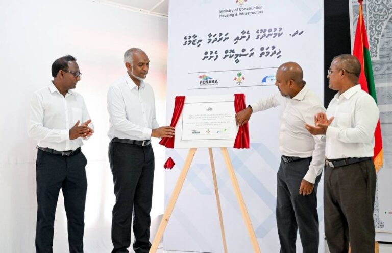 ކުމުންދޫ ފެނާއި ނަރުދަމާގެ ނިޒާމުގެ ޚިދުމަތް ރައީސް ރަސްމީކޮށް އިފްތިތާޙުކުރައްވައިފި